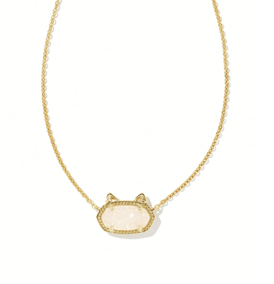 Elisa Cat Pendant Necklace