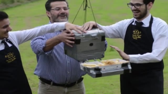 fish and chips sent to space