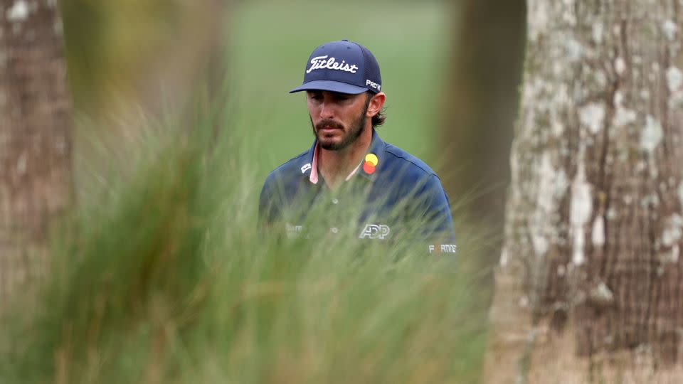 Homa walks the 14th fairway during the third round of The Players Championship at TPC Sawgrass. - Jared C. Tilton/Getty Images