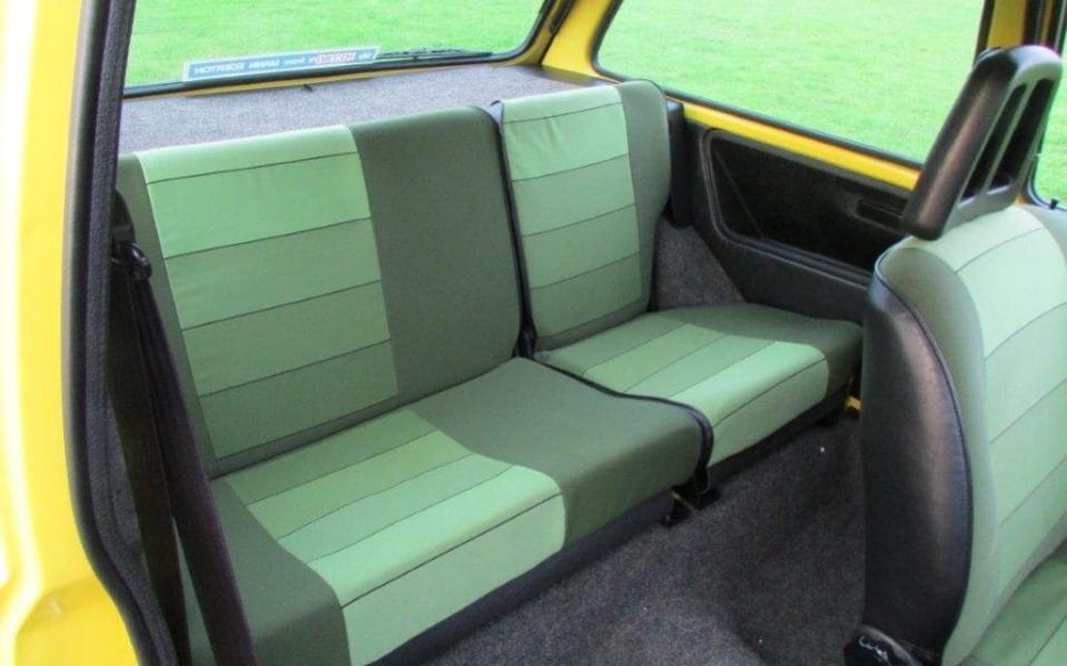 Austin Metro Mk1 rear seats