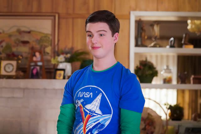 <p>Bill Inoshita/CBS/Getty</p> Iain Armitage during season 6 of 'Young Sheldon.'