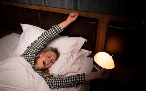 At 35, nothing is going to get between you and your eight hours' sleep - Credit:  Andrew Crowley/The Telegraph
