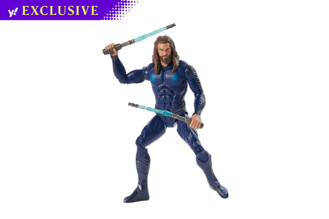 Exclusive first look at Jason Momoa in action (figure): 'Aquaman and the  Lost Kingdom' toys revealed!