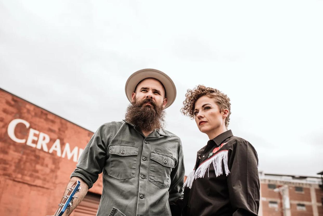 Goldpine, an Americana duo of married couple, Benjamin and Kassie Wilson will perform at the Goldfinch Room at 5 p.m. Sunday, Nov. 12.