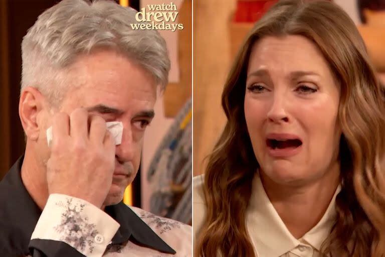 El llanto Drew Barrymore al reencontrarse con Dermot Mulroney: “Yo era una chica perdida y salvaje de 17 años que no sabía cuidarse”