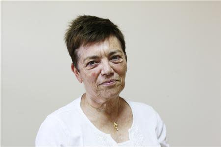 Miriam Kidron, chief scientific officer of Oramed Pharmaceuticals, and the brains behind Oramed's oral insulin, poses for a photo at the company's offices in Jerusalem September 29, 2013. REUTERS/Baz Ratner