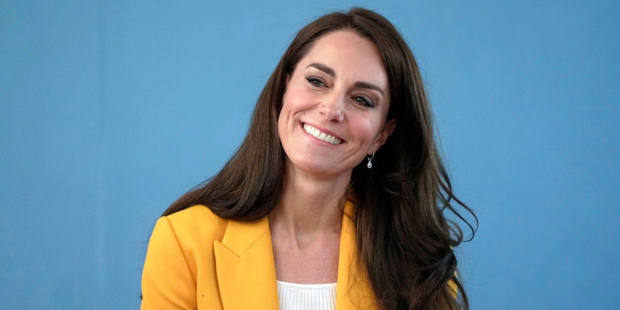 kate princess of wales yellow blazer