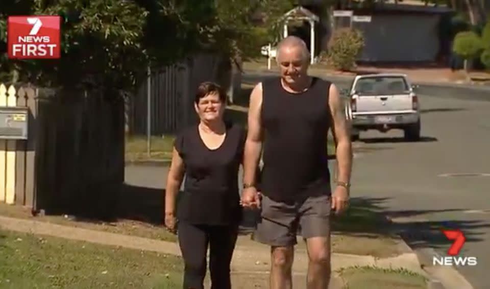 Janice didn't go walking again for a year - but when she did, she got an unexpected surprise. Source: 7 News