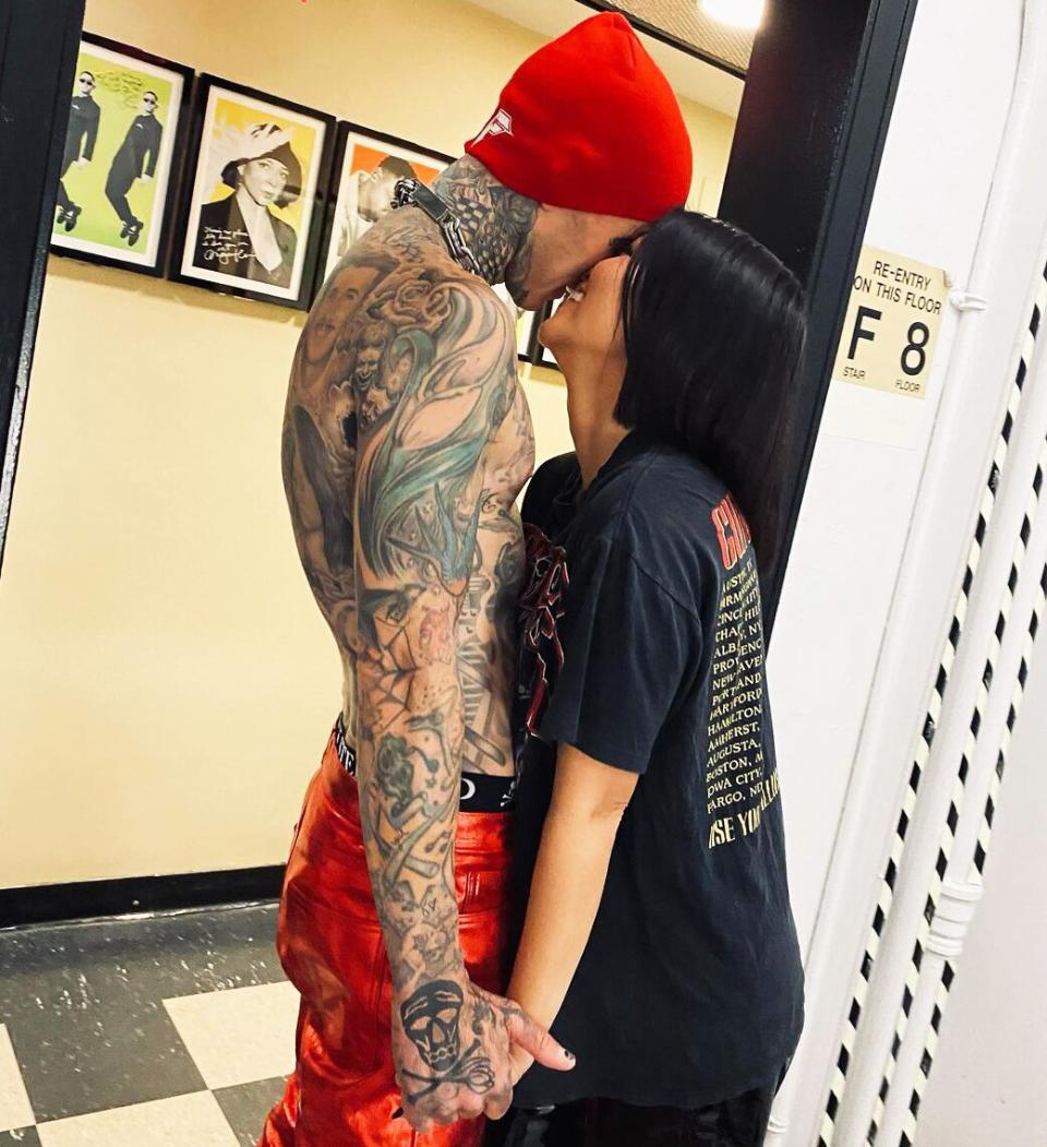 Kourtney Kardashian Celebrates Travis Barker's 46th Birthday