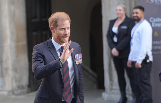 Duke of Sussex - Invictus Thanksgiving