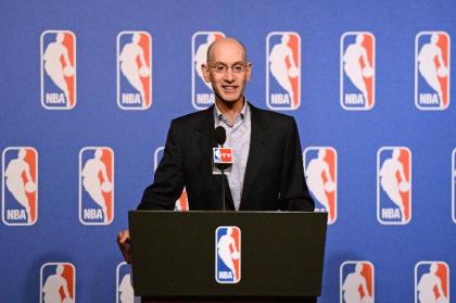 NBA commish Adam Silver faced intense social media scrutiny in his handling of Donald Sterling. (Getty) 