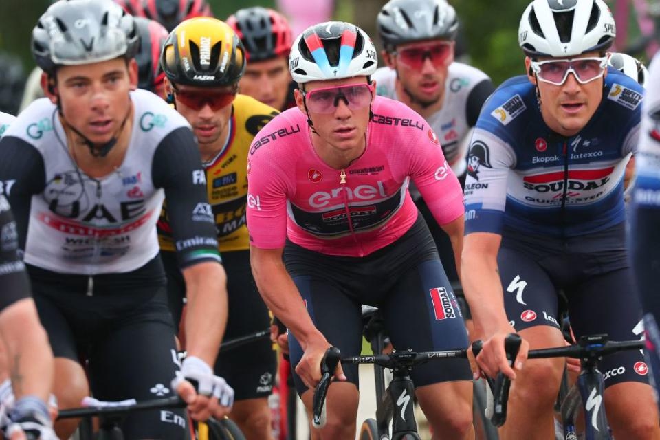  Remco Evenepoel on stage 4 at the Giro d'Italia 