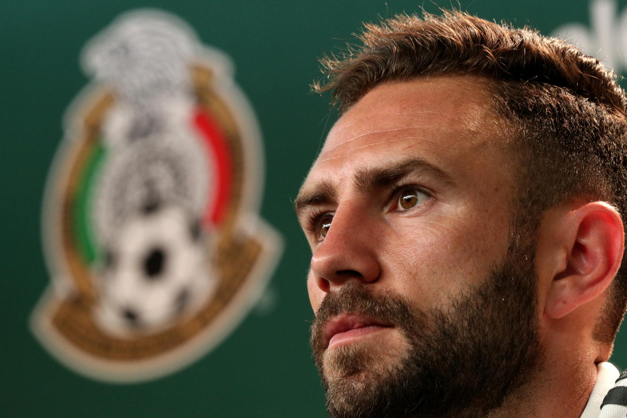 Miguel Layún habló sobre México en la Copa del  Mundo de Qatar 2022 (Foto:  REUTERS/Albert Gea