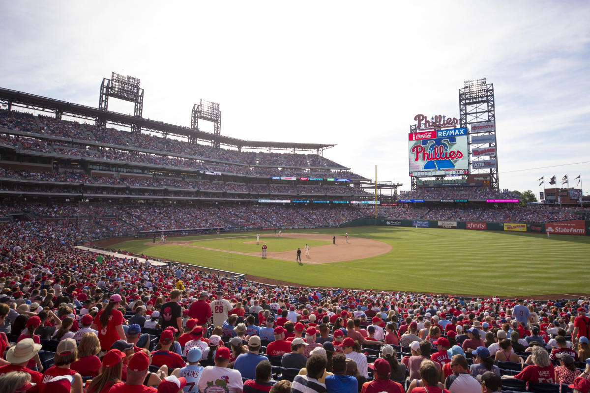 11-year-old celebrating birthday at Phillies' ballpark surprised with swag,  great seats - CBS Philadelphia