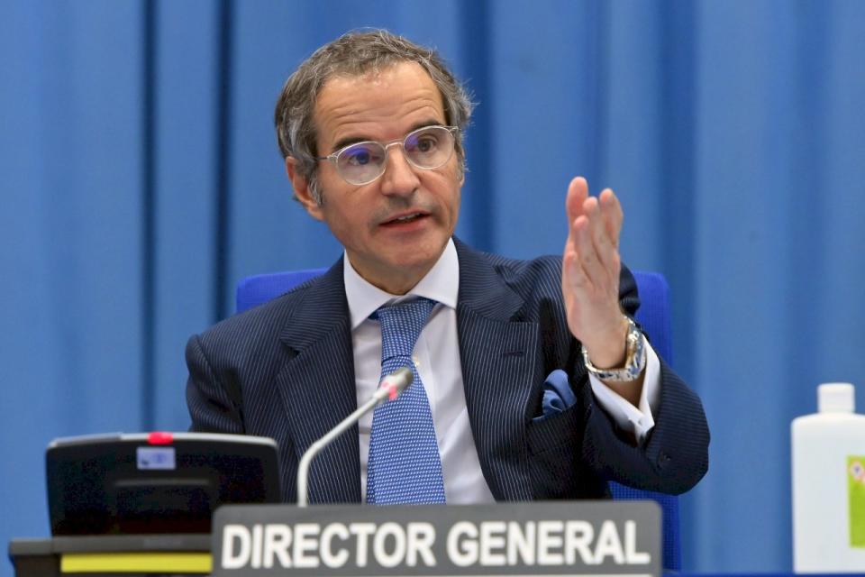 聯合國國際原子能總署(IAEA)署長葛羅西(Rafael Grossi)。 (圖:IAEA)