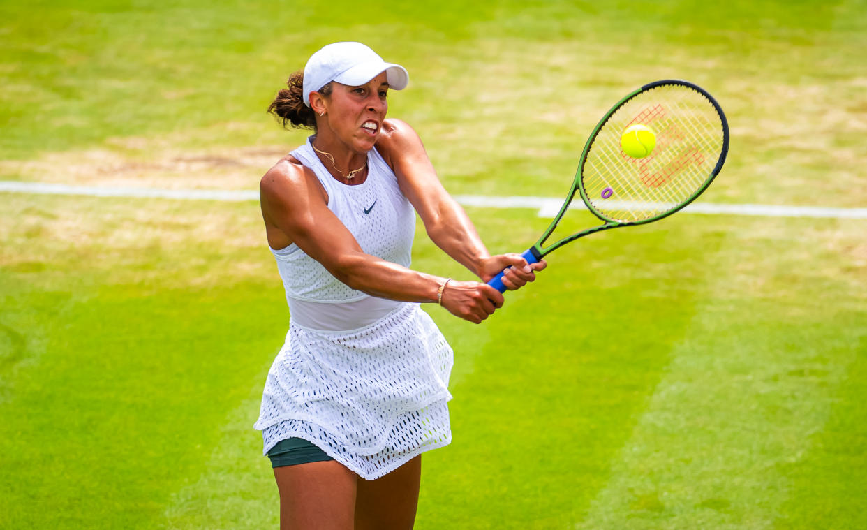  Madison Keys at Wimbledon 