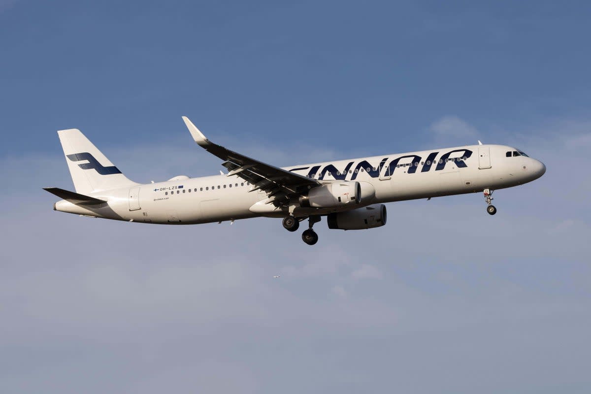 Two Finnair flights were forced to turn around (Alamy/PA)