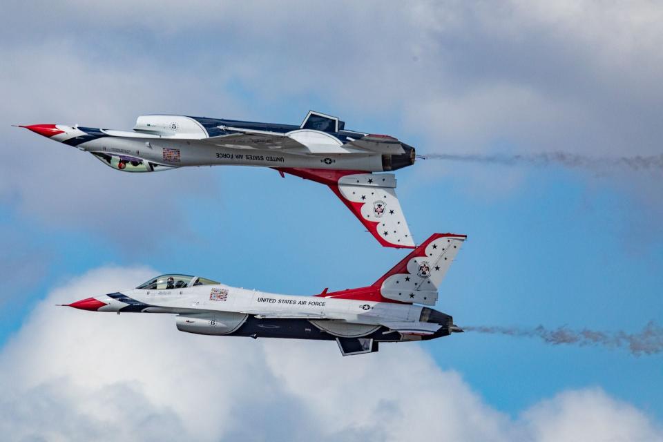 The 2023 Orlando Air Show at Orlando Sanford International Airport.