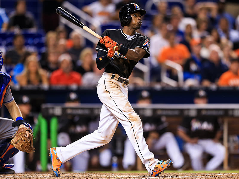 José Fernández's Teammate Cries After He Hits Home Run in First At-Bat ...