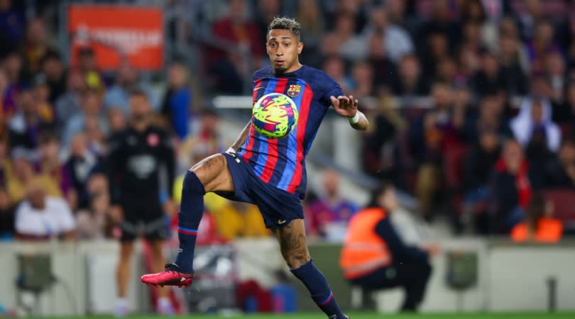 Raphinha Barcelona winger