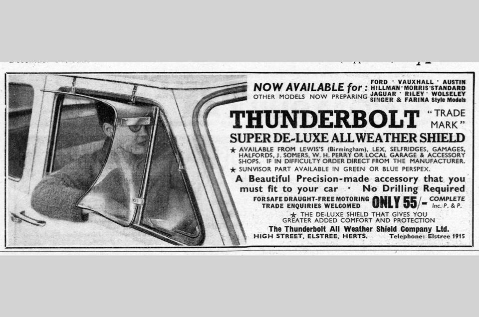 <p>Apparently a Thunderbolt will give you "greater comfort and protection", but we're not sure what from. While we wouldn't call the Thunderbolt beautiful, we do love it just for its over-dramatic name.</p>