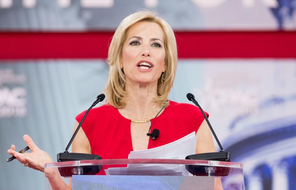 Fox News host Laura Ingraham, shown here on Feb. 23, 2018, at CPAC in Oxon Hill, Md., on Monday compared immigration detention centers to summer camps.&nbsp; (Photo: SOPA Images via Getty Images)