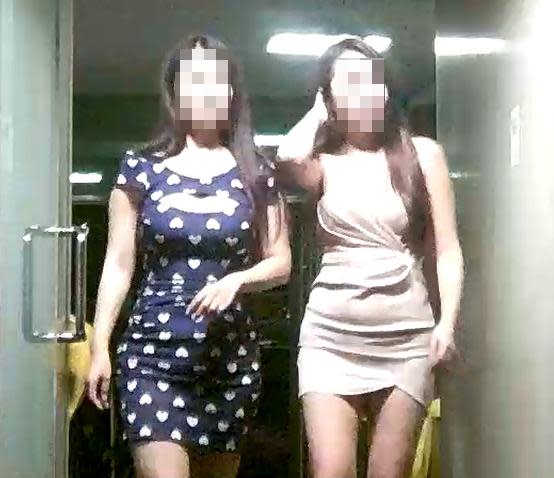 OLA旗下小姐個個長相甜美、身材婀娜多姿，完全不輸職業模特兒。