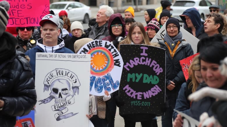 'I'm tired of watching people die': Organizer of march to end overdose deaths demands action