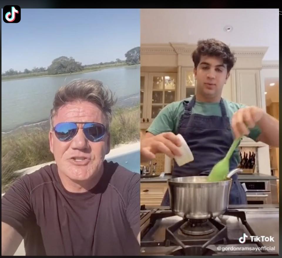 Gordon Ramsay eggs tiktok