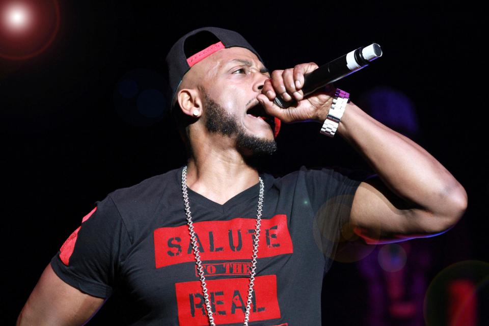 Rapper Mystikal performs during the Legends of Southern Hip Hop Tour in Atlanta on March 19, 2016. Mystikal was jailed in Louisiana on Aug. 1, 2022, accused of rape more than a year after prosecutors dropped charges that had kept him jailed for 18 months in another part of the state.