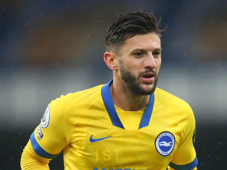 Brighton midfielder Adam Lallana (Getty Images)