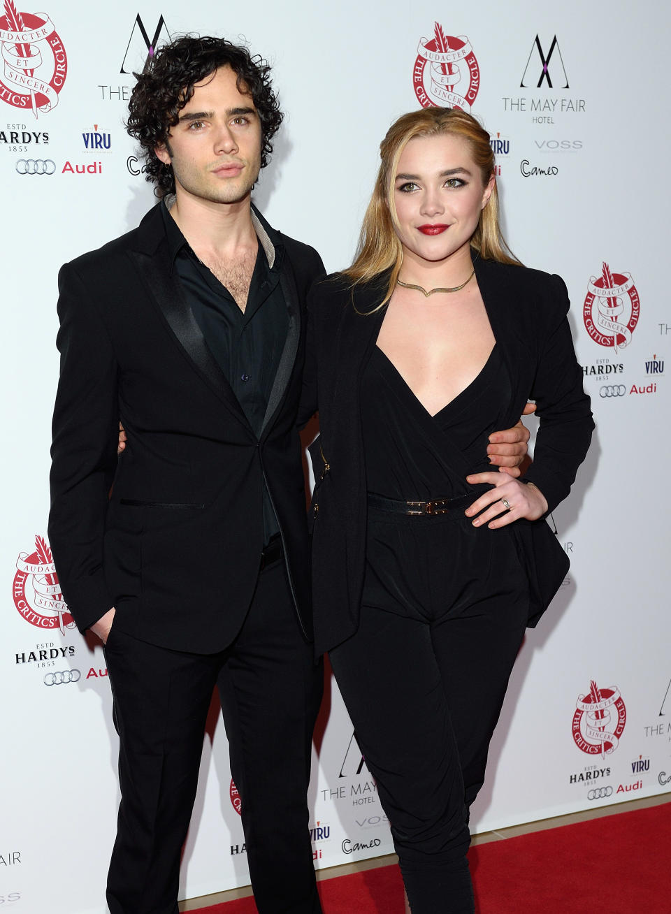 Tony Sebastian and Florence Pugh