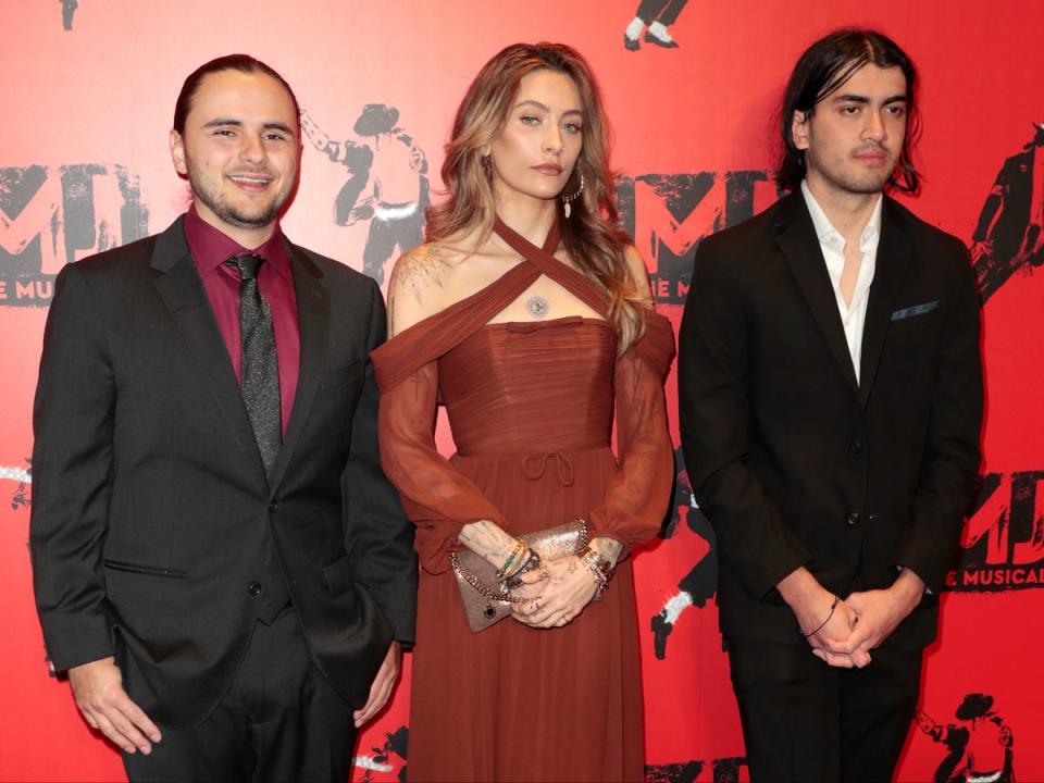 The siblings attended the premiere together on Wednesday (27 March) (Getty Images)