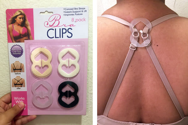 Happy Strap prevents your bra straps slipping off your shoulders