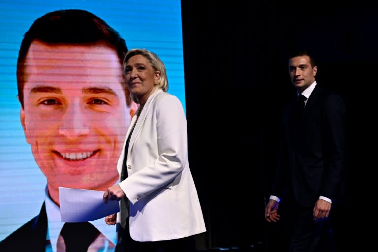 Some RN members are an embarrassment to Le Pen and Bardella (JULIEN DE ROSA)