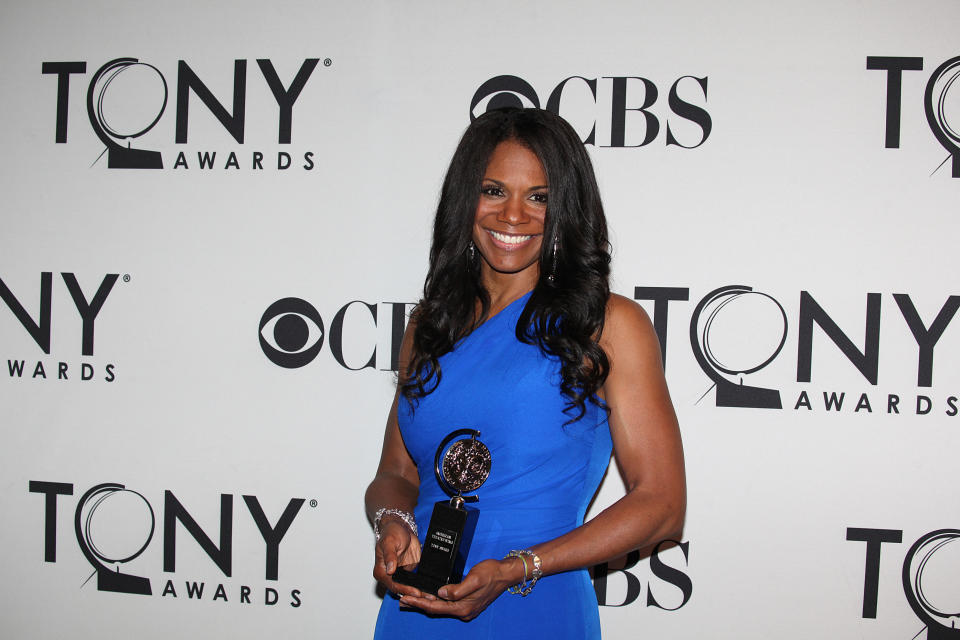 Audra McDonald pictured at the 66th Annual Tony Awards in 2012