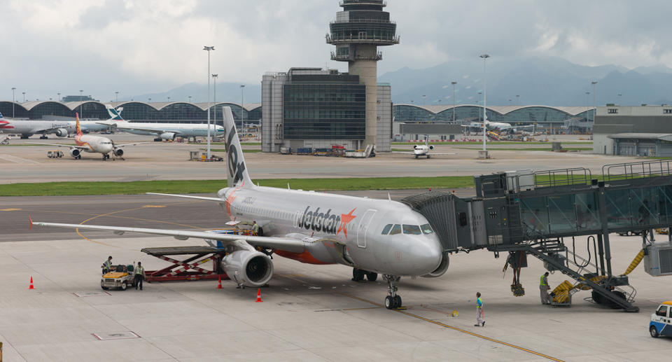 Jetstar said they don’t sell any peanut products on their flights. Image: Getty