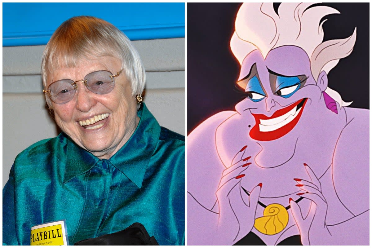 Pat Carroll, voice of Ursula in The Little Mermaid, has died aged 95  (ES Composite)