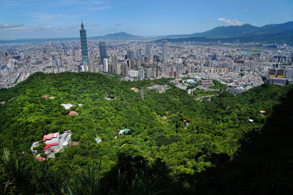 南港山眺望四獸山（圖／臺北市大地處提供）