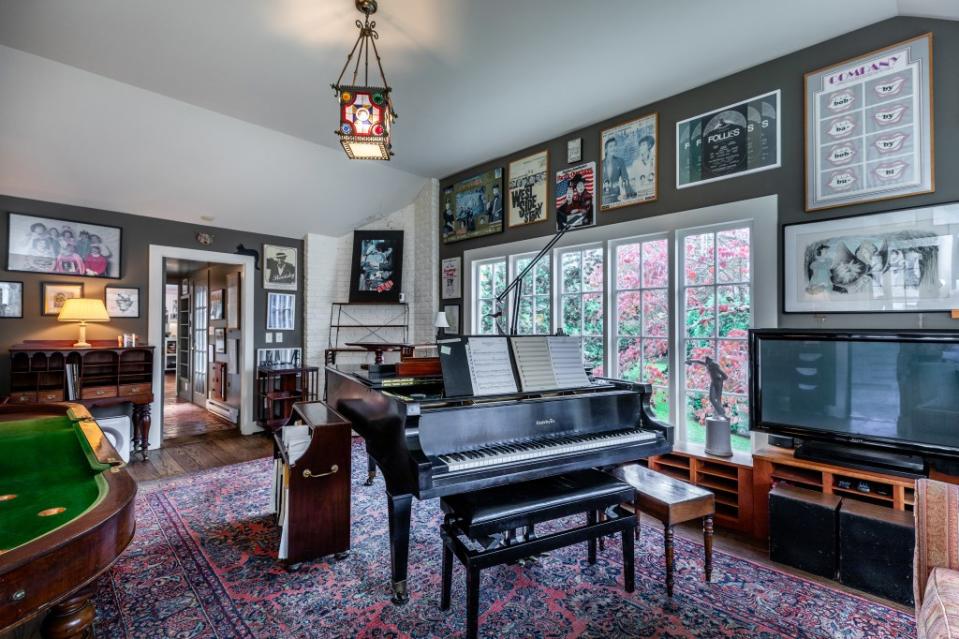 The music room. Klemm Real Estate & Michael Bowman Photography