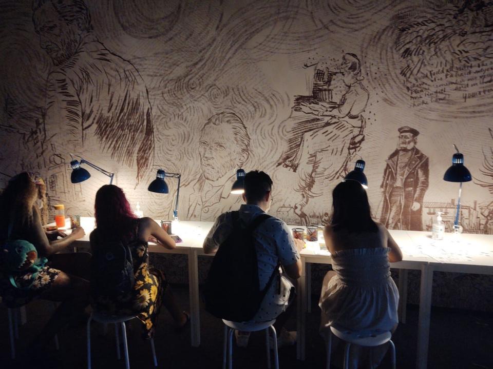 Van Gogh: The Immersive Experience. "Create Your Own Masterpiece."