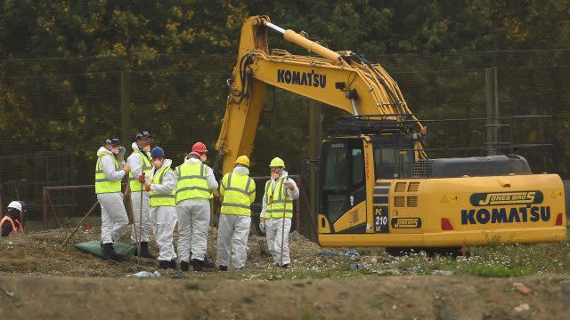Police searched a new area of a landfill site in Milton for missing RAF gunner Corrie McKeague