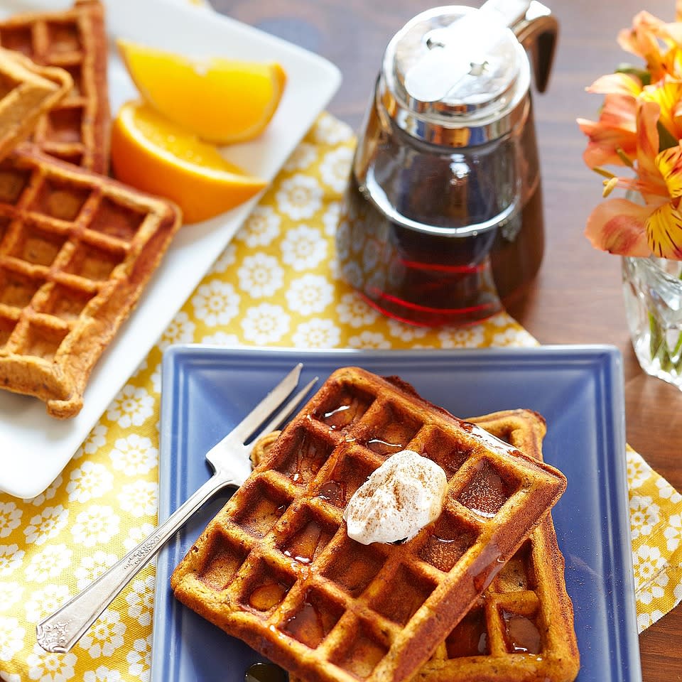 Pumpkin Waffles