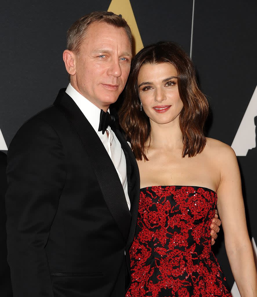 Daniel Craig and actress Rachel Weisz attend the 7th annual Governors Awards