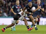 Britain Rugby Union - England v Fiji - 2016 Old Mutual Wealth Series - Twickenham Stadium, London, England - 19/11/16 England's Jonathan Joseph in action Action Images via Reuters / Henry Browne Livepic