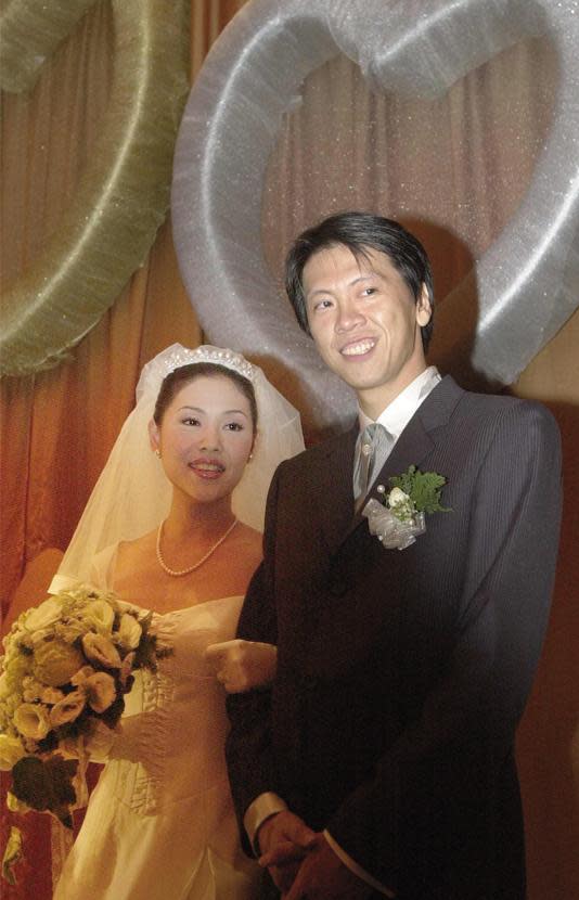 宏碁集團千金施宣榕與第一金證券董座葉光章結婚16年，外傳夫妻倆已漸行漸遠。（聯合知識庫）