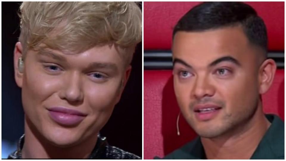 The Voice coach Guy Sebastian copped criticism for choosing Jack Vidgen over Chriddy Black to advance to The Voice finals.