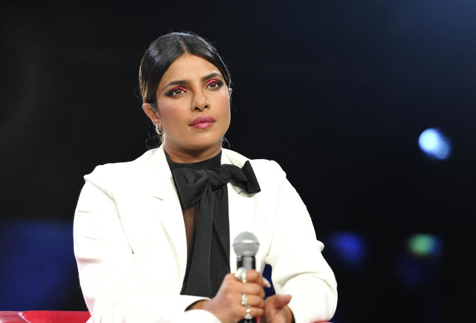 LOS ANGELES, CALIFORNIA - AUGUST 10:  Priyanka Chopra attends Beautycon Festival Los Angeles 2019 at Los Angeles Convention Center on August 10, 2019 in Los Angeles, California. (Photo by John Sciulli/Getty Images for Beautycon)