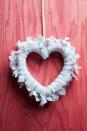 <p>Wrap strips of soft flannel around a heart-shaped foam wreath form to create a soft statement piece that says "I love you!"</p><p><a class="link " href="https://www.amazon.com/Decorate-Garland-Valentines-Decoration-Rely2016/dp/B0799MLQTQ/ref=sr_1_9?linkCode=ogi&tag=syn-yahoo-20&ascsubtag=%5Bartid%7C10050.g.2971%5Bsrc%7Cyahoo-us" rel="nofollow noopener" target="_blank" data-ylk="slk:SHOP WREATH FORM;elm:context_link;itc:0;sec:content-canvas">SHOP WREATH FORM</a></p><p> </p><p> </p><p> </p><p> </p><p> </p><p> </p><p> </p><p> </p><p> </p><p> </p><p> </p><p> </p><p> </p><p> </p><p> </p><p> </p>