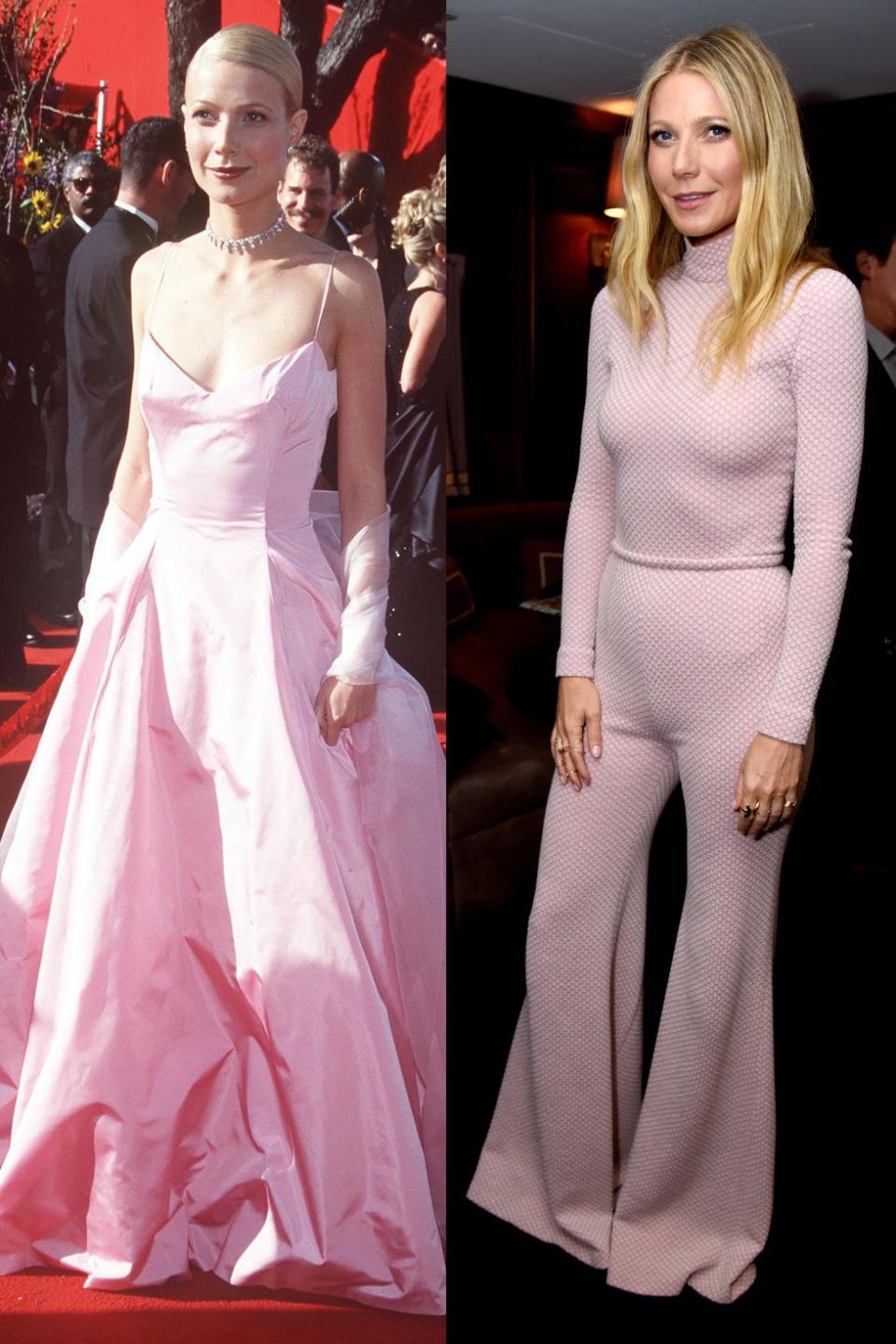 Gwyneth Paltrow 1999 v. Now